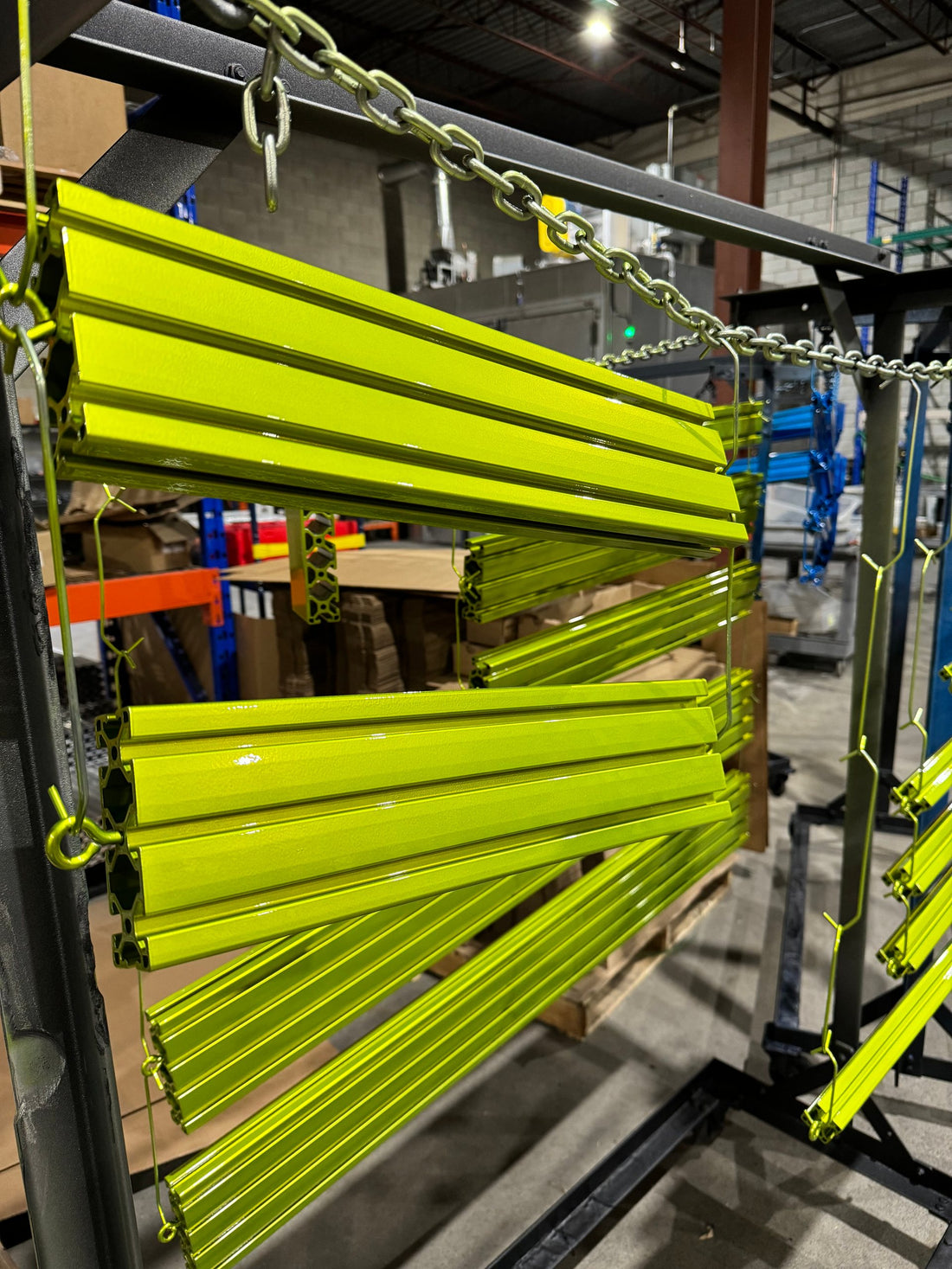 Lime extrusions
