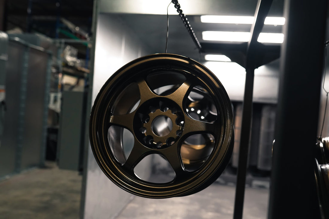Gloss bronze wheel