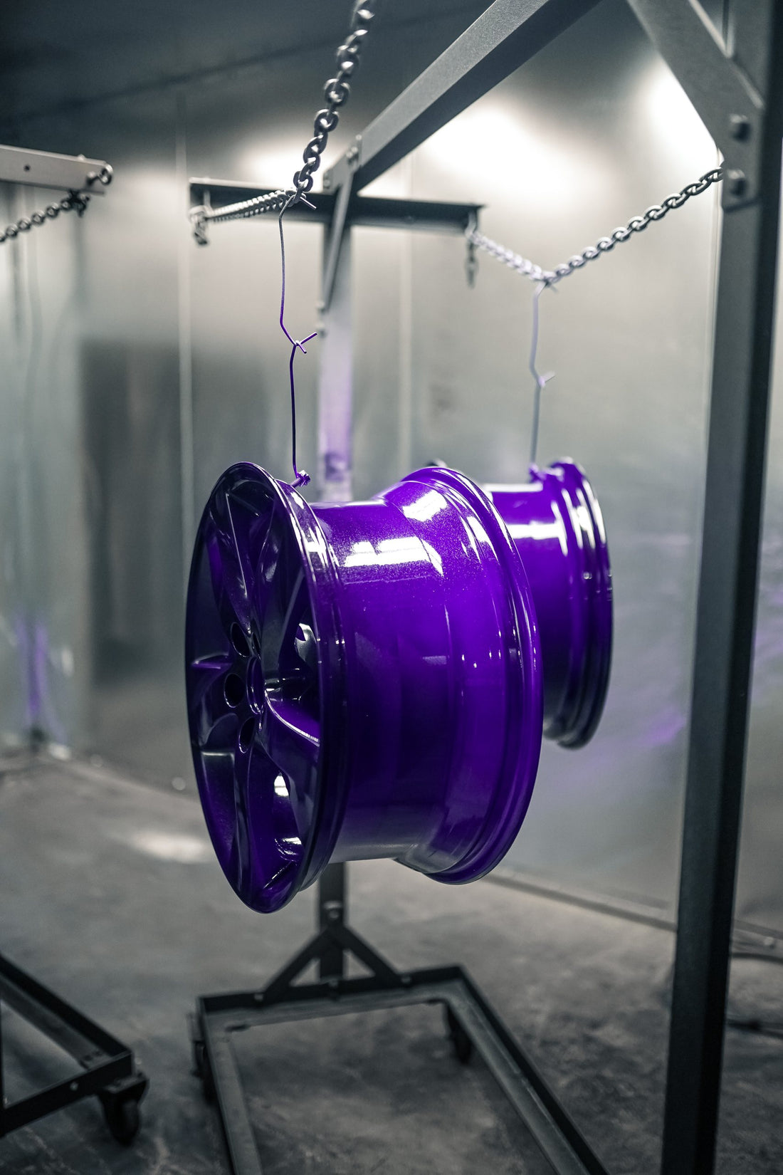 Gloss purple wheel